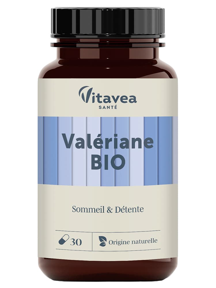 Vitavea Valériane Sommeil & Détente Bio 30 Unités