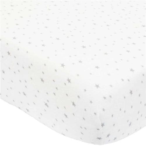 Drap housse Trois Kilos Sept Coton Blanc 60x120 cm