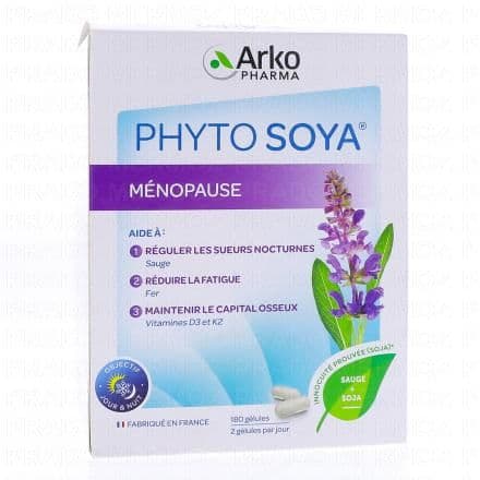 ARKOPHARMA Phyto Soya Menopause boîte de 180 gélules