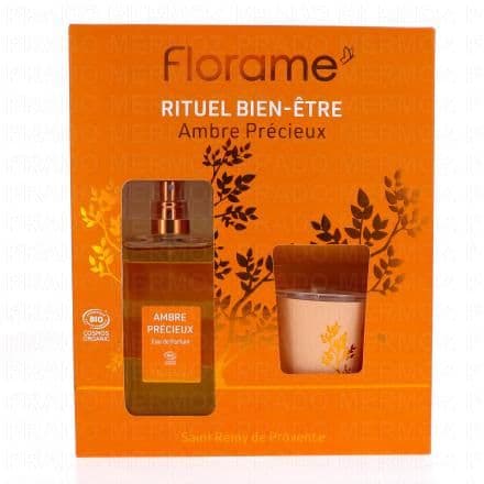FLORAME Coffret Rituel bien être ''Ambre précieux''