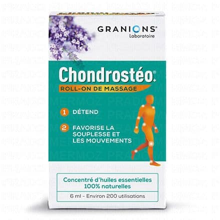 CHONDROSTEO Roll-on de massage 6ml GRANIONS