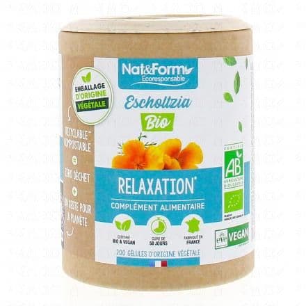 NAT & FORM Ecoresponsable - Escholtzia bio 200 gélules