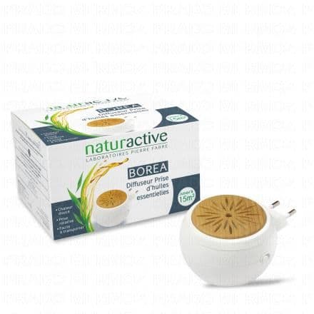 NATURACTIVE Borea diffuseur prise d'huiles essentielles x 1