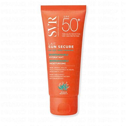 SVR Sun secure - Lait hydratant invisible SPF 50+ tube 100 ml