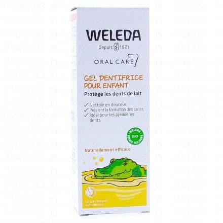 WELEDA Gel dentifrice pour enfant bio tube 50ml